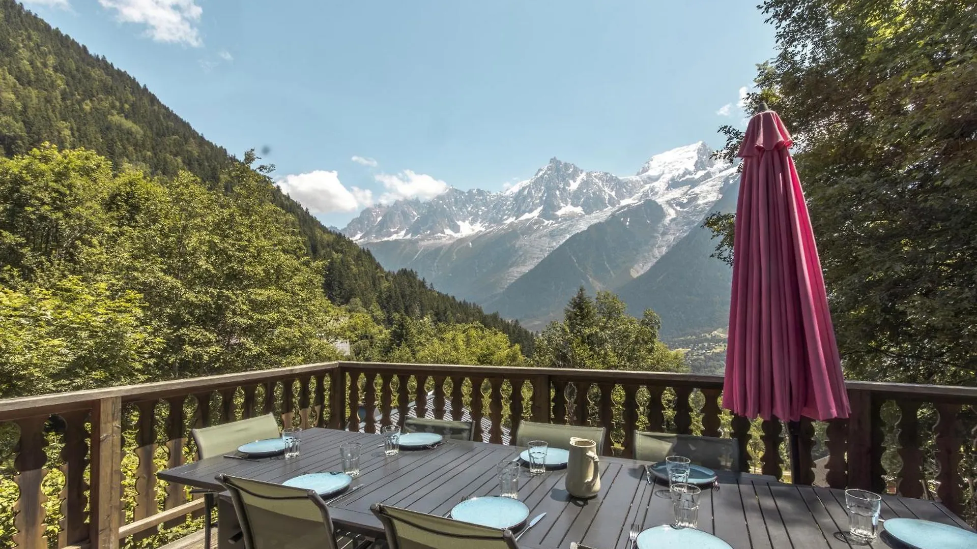 Datcha Of Sky -Jardin - Calme - 180 Vues - 9 Chambres & Studio Appt Les Houches